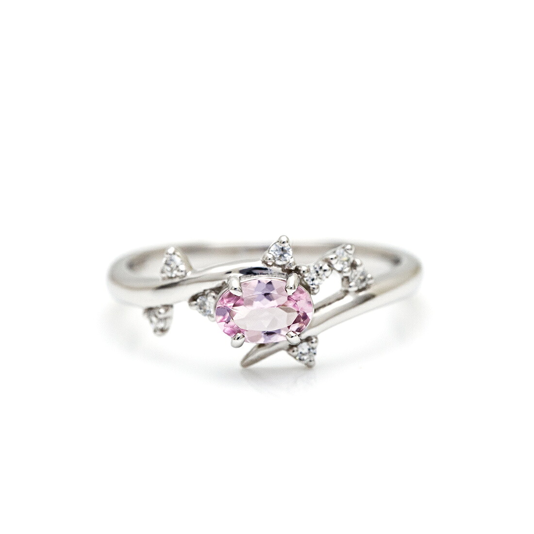 umu -アム- FINE JEWELRY STUIDIOモルガナイト キュービックジルコニア リングrg0409_m.jpg