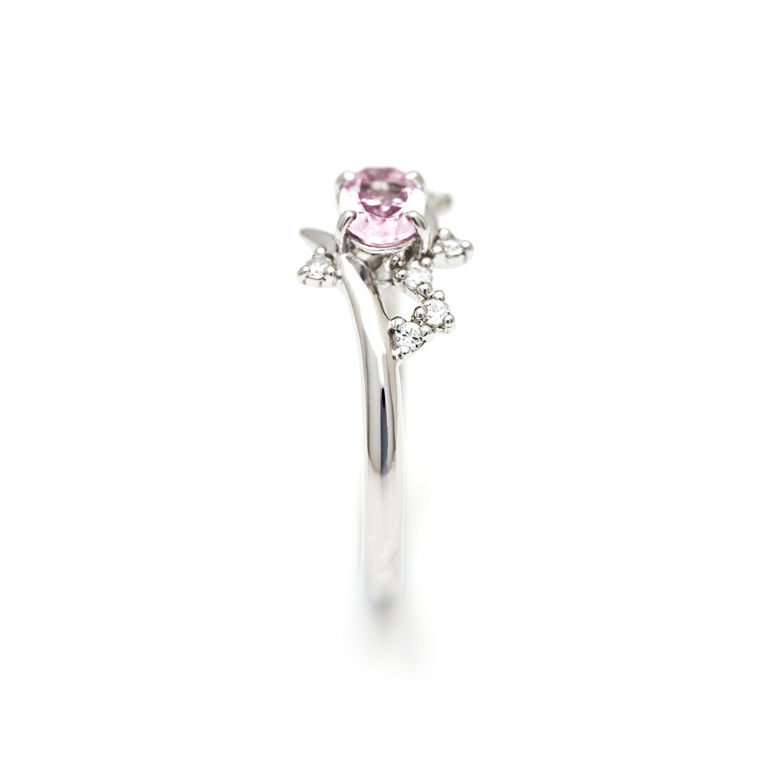 umu -アム- FINE JEWELRY STUIDIOモルガナイト キュービックジルコニア リングrg0409_y.jpg