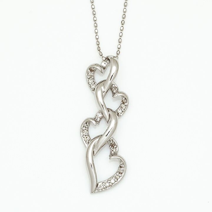 umu -アム- FINE JEWELRY STUIDIOダイヤモンド ハートモチーフ ペンダントpn0133_m.jpg